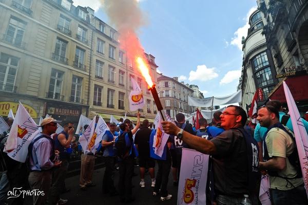 Manifestation du Syndicat Force Ouvrière Pénitentiaire, Paris. manifestation-fo-penitentiaire-03