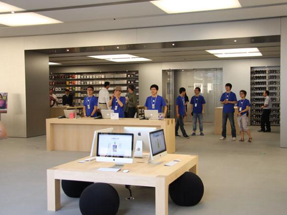 L'Apple Store de Shangai en photos...