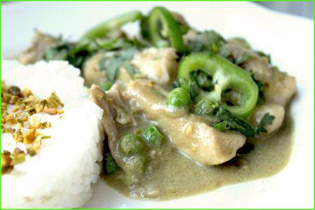 Curry vert de lapin