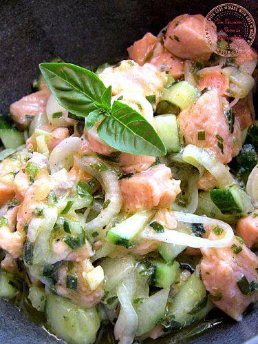 Salade de Saumon mariné salade saumon mariné (2)