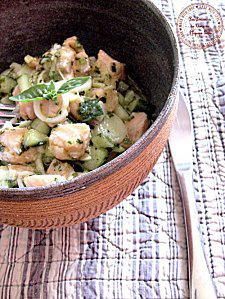 Salade de Saumon mariné salade saumon mariné