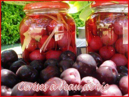 Cerises à l'eau de vie DSC00001