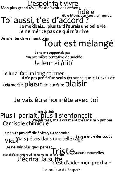 La lettre de l'espoir La lettre de l'espoir