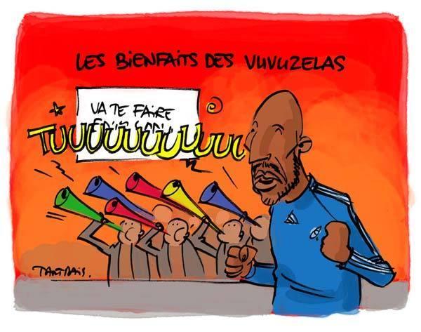 Revue des turpitudes du mois de Juin Les vuvuzelas