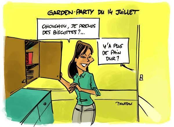 Revue des turpitudes du mois de Juin Garden Party Elysée Annulée