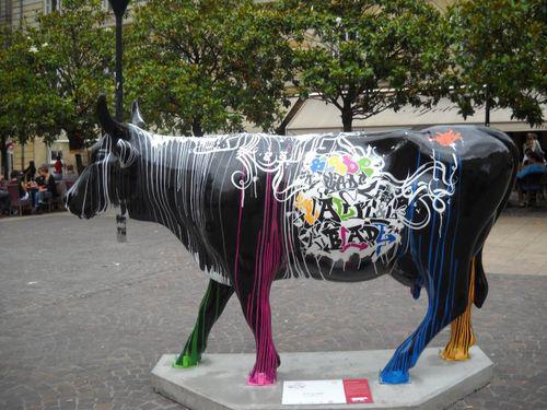 Les vaches à la Cow Parade de Bordeaux