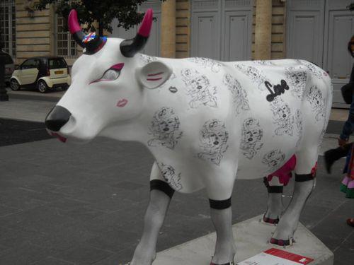 Les vaches à la Cow Parade de Bordeaux