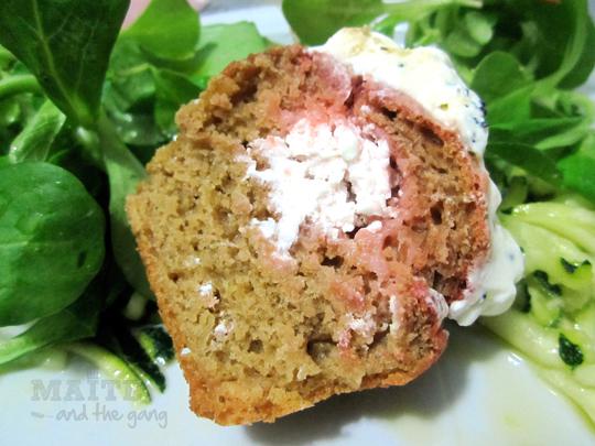 IMG_1847 Cupcake salé « Chèvre / Betterave »