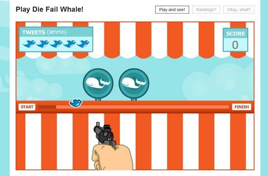 baleine twitter jeu Marre de la baleine Twitter ? Jouez et tirez dessus ! (jeu)
