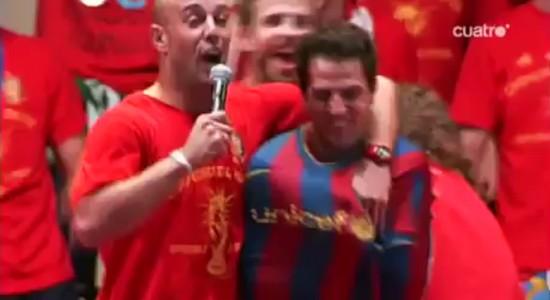 Le joueur dArsenal Cesc Fabregas avec le maillot du Barça fabregas barcelona fc barca Le joueur dArsenal Cesc Fabregas avec le maillot du Barça