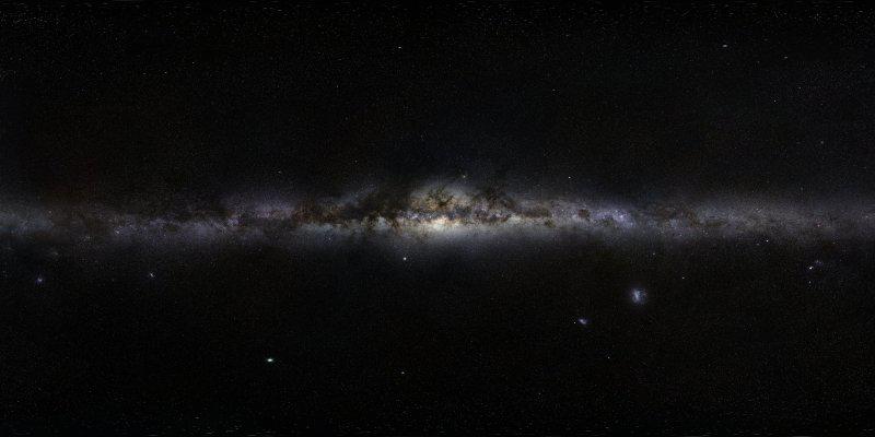 Milky Way La Voie Lactée photographiée par S. Brunier