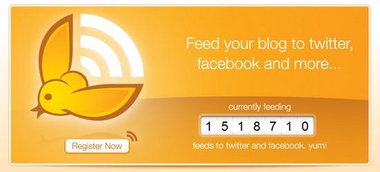 Partager les articles de votre blog sur Twitter via le RSS twitterfeed Partager les articles de votre blog sur Twitter via le RSS