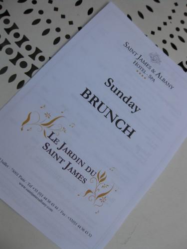 Brunch en jardin d'été au Saint James & Albany @) IMG_0001.JPG