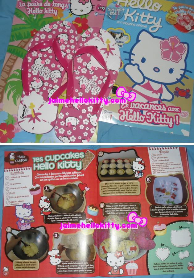 Le magazine officiel Hello kitty n°9 http://www.jaimehellokitty.com/images/Articles005/magazinehkitty09.jpg
