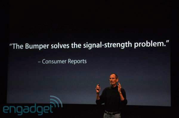 apple-bumper-problem Aucun correctif logiciel pour les problèmes d’antenne