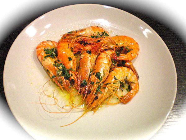 GAMBAS A LA PROVENCALE , FLAMBEES ....... 100 0838