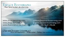 Bienvenue sur la page de l'Espace Boomrang Bienvenue sur la page de l'Espace Boomrang