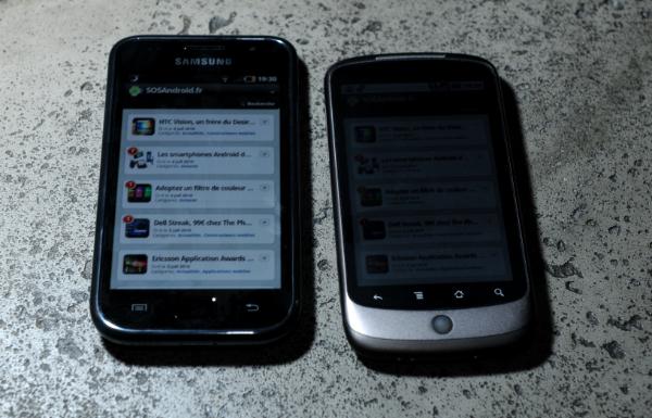 Galaxy-S-vs-nexus-one Petite revue du Samsung Galaxy S