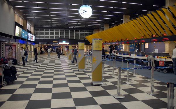 L'aéroport de Congonhas, à Sao Paulo.