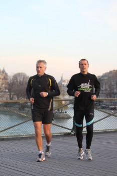 Paris Running - Pont des arts Paris Running Tours