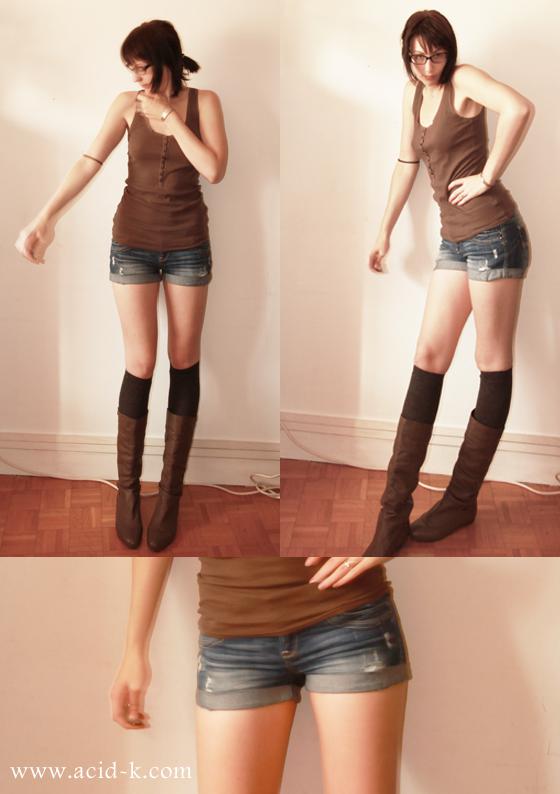 Short and Boots