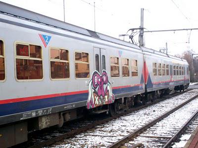 beren train graffiti horme