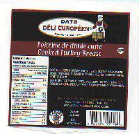 Dats Déli Européen - Poitrine de dinde cuite