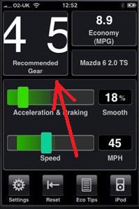 DrivingScreenBothGreen DriveGain : Ou comment economiser du carburant !