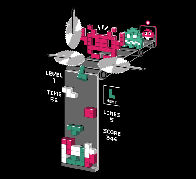 Massacre sur Tetris