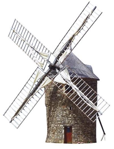 Le moulin à vent Le moulin à vent