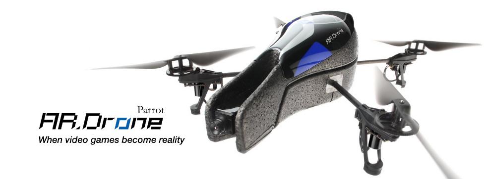 Le Parot AR.Drone disponible en pré-commande à la FNAC
