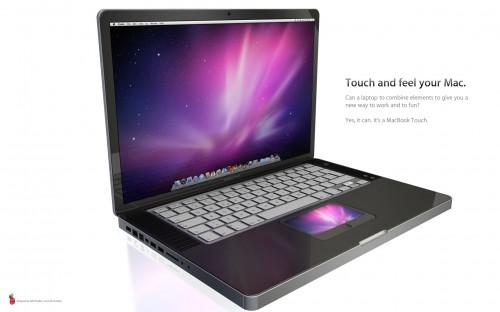 Concept images et vidéo de l’Apple Macbook Touch