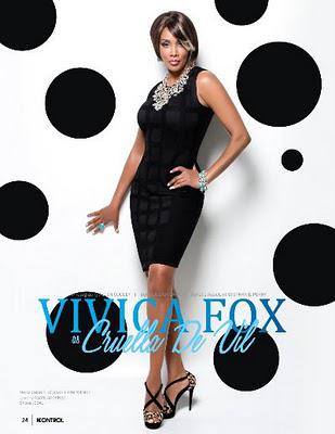 Vivica Fox en couverture de Kontrol magazine + pix