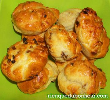 Festival de muffins et madeleines : vive les apéritifs d'été qui durent! madeleines tomates sechees
