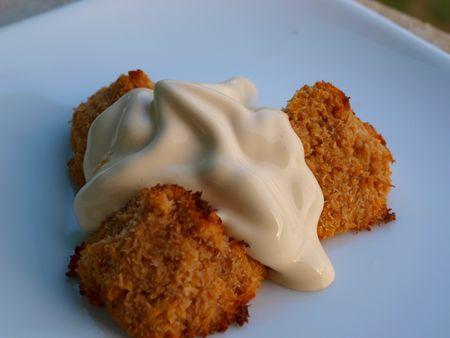 Espuma de noix de coco caramélisée & ses rochers résiduels 006