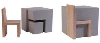 Box Chair / Child’s Chair : Mobilier encastrable Box Chair / Child’s Chair : Mobilier encastrable