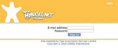 AIESEC Official Website First Mobile Version (Beta)!!! Congrats!