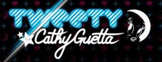 Cathy Guetta Tweete chez André
