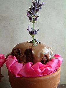 Cupcakes Pot De Fleurs Chocolat Lavande-1
