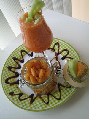 GASPACHO ET TARTARE DE MELON!!!! GASPACHO ET TARTARE DE MELON!!!!