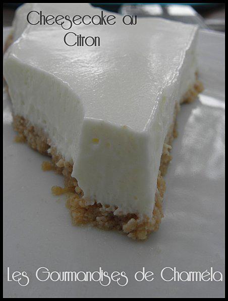 CHEESECAKE AU CITRON ( sans cuisson) cuisine 2010 083