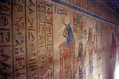 Tombe de Ramsès III - Vallée des Rois.Ramsès III & Os...