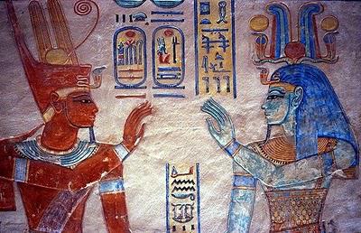 Tombe de Ramsès III - Vallée des Rois.Ramsès III & Os...