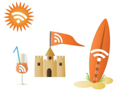 Bronzez avec une protection 2.0 rss beach