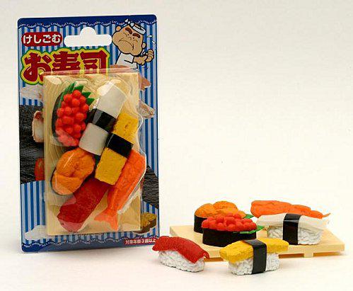 Gommez japonais et dans la gaîté à l'école ou au bureau avec Iwako iwako-gommes-sushi.jpg