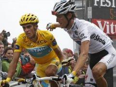Alberto Contador - Andy Schleck - Tour de France 2010 Alberto Contador - Andy Schleck - Tour de France 2010