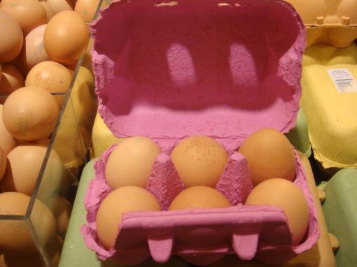 United colors of… eggs!!!