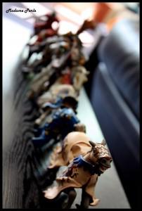 les chevalliers classés! Que faire avec un enfant quand il fait gris?