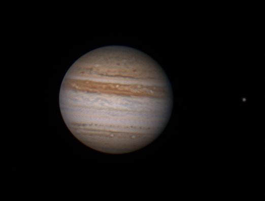 Image de Jupiter et Io