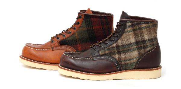 WOOLRICH X RED WING CLASSIC WORK BOOTS